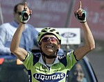 Manuel Beltran gewinnt die 2. Etappe der Baskenland-rundfahrt 2007